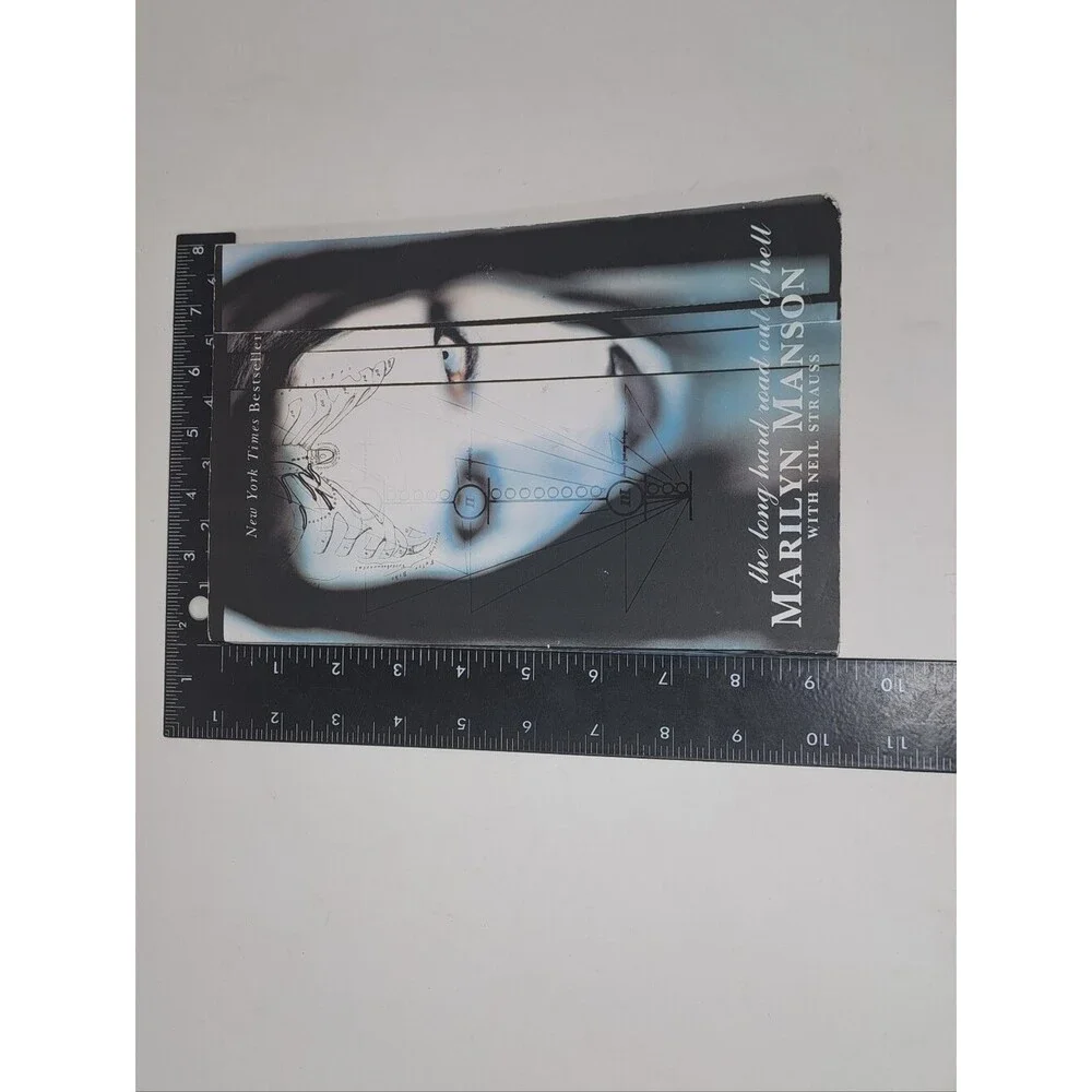 Marilyn Manson Book The Long Hard Road Out of Hell Neil Strauss Softcover